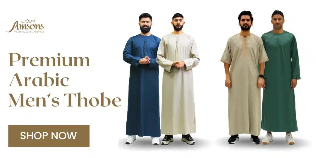 Best Place to Buy Online Premium Arabic Men’s Thobes in UK