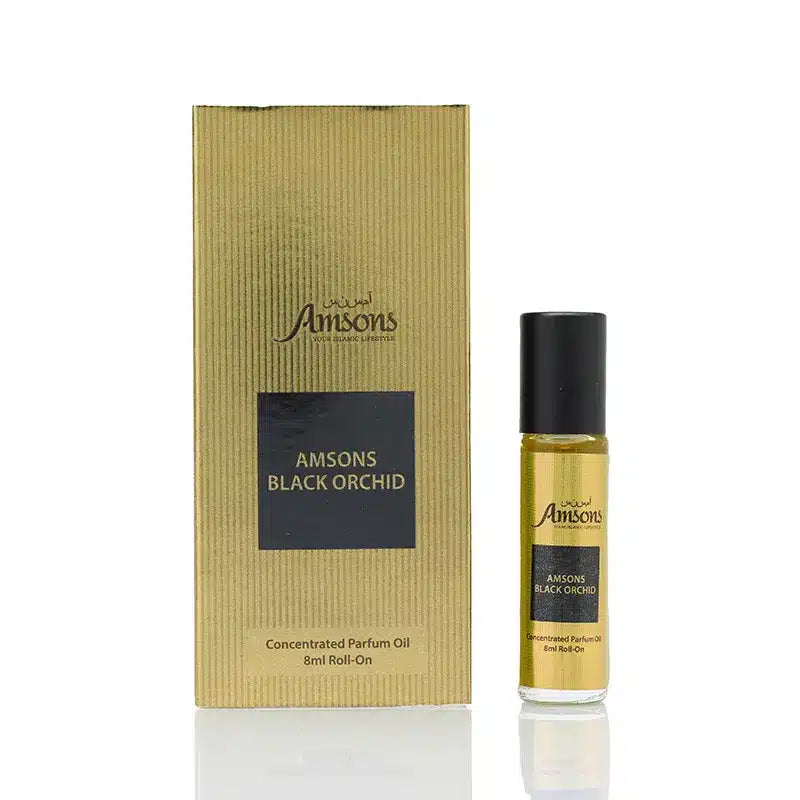Amsons Black Orchid Roll-on Attar for Him 8ml