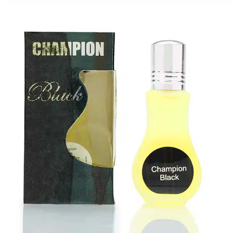 Men's Champion Black Roll-on Attar 15ml