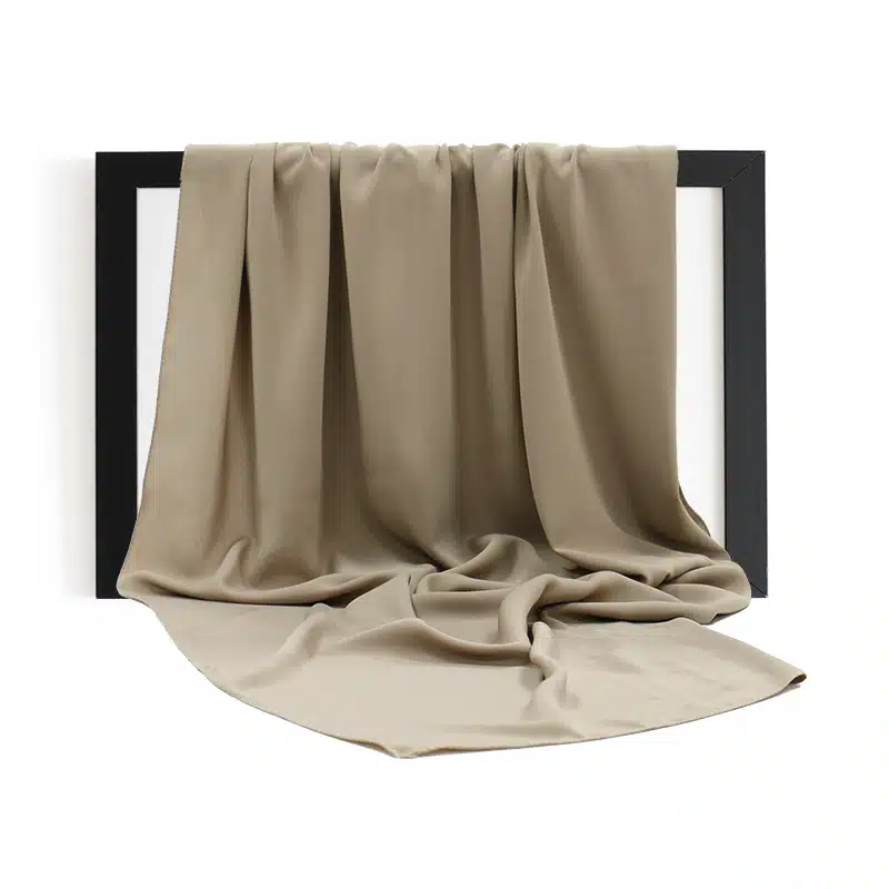 Madinah Chiffon Light Brown Hijab