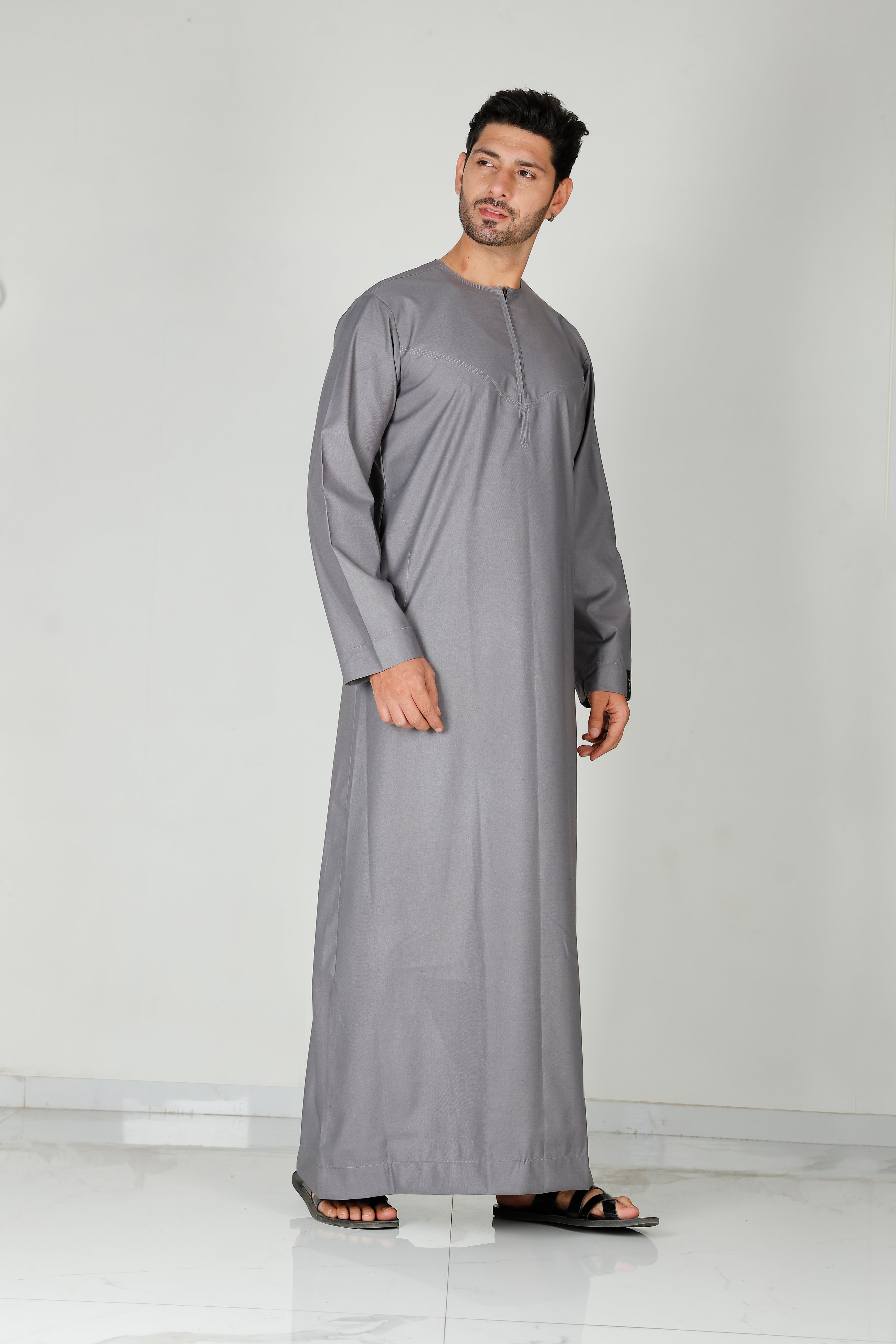 Omani Thobe Slate 101 Col 5