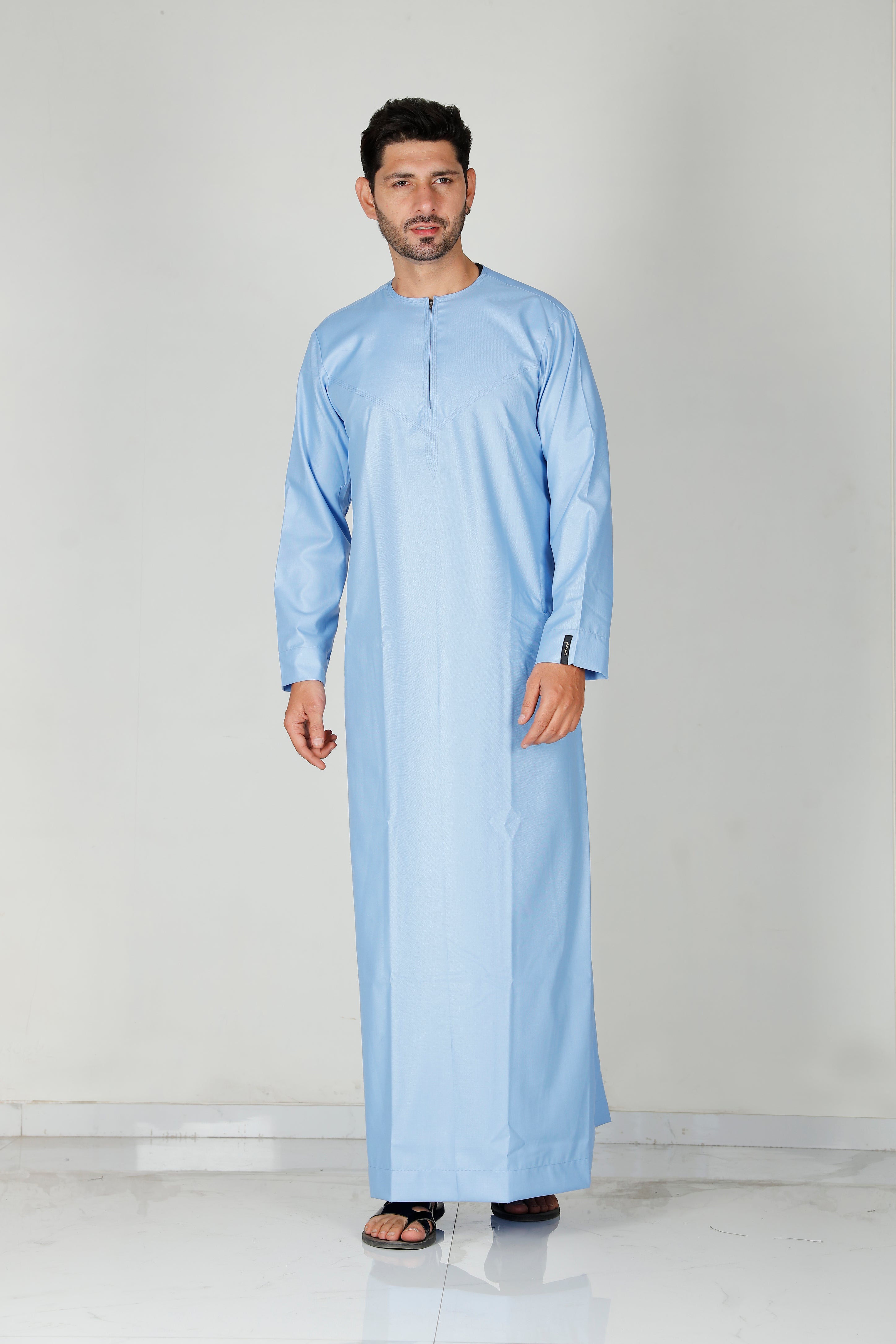 Omani Thobe Sky Blue 101 Col 2