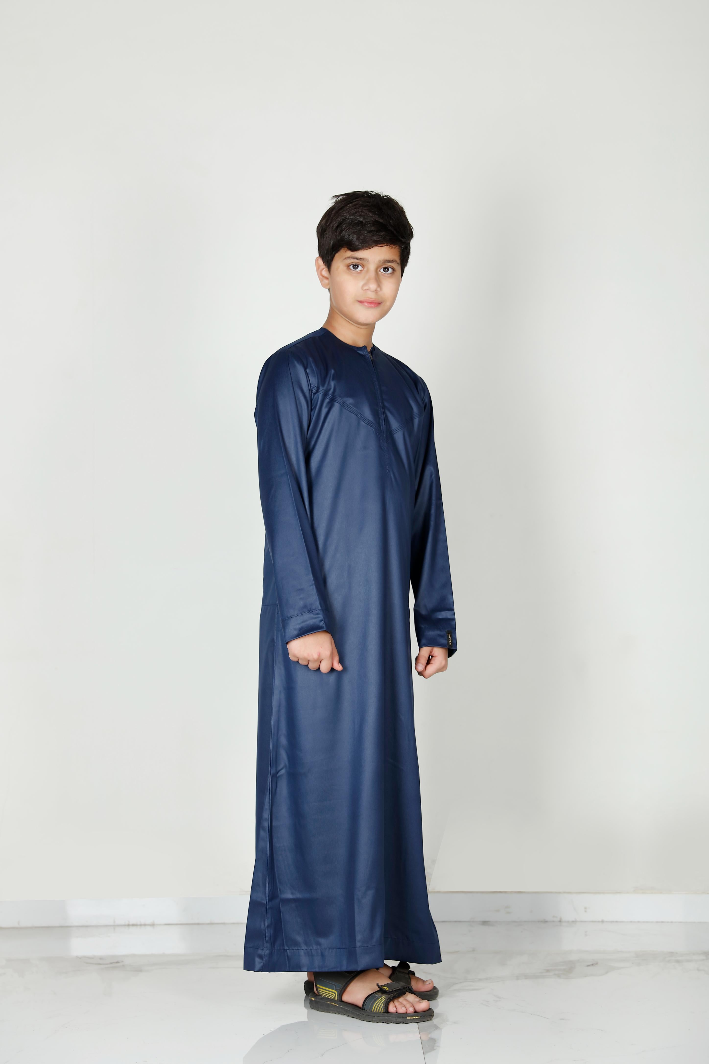 Kids Omani Thobe Navy 106 Col 11