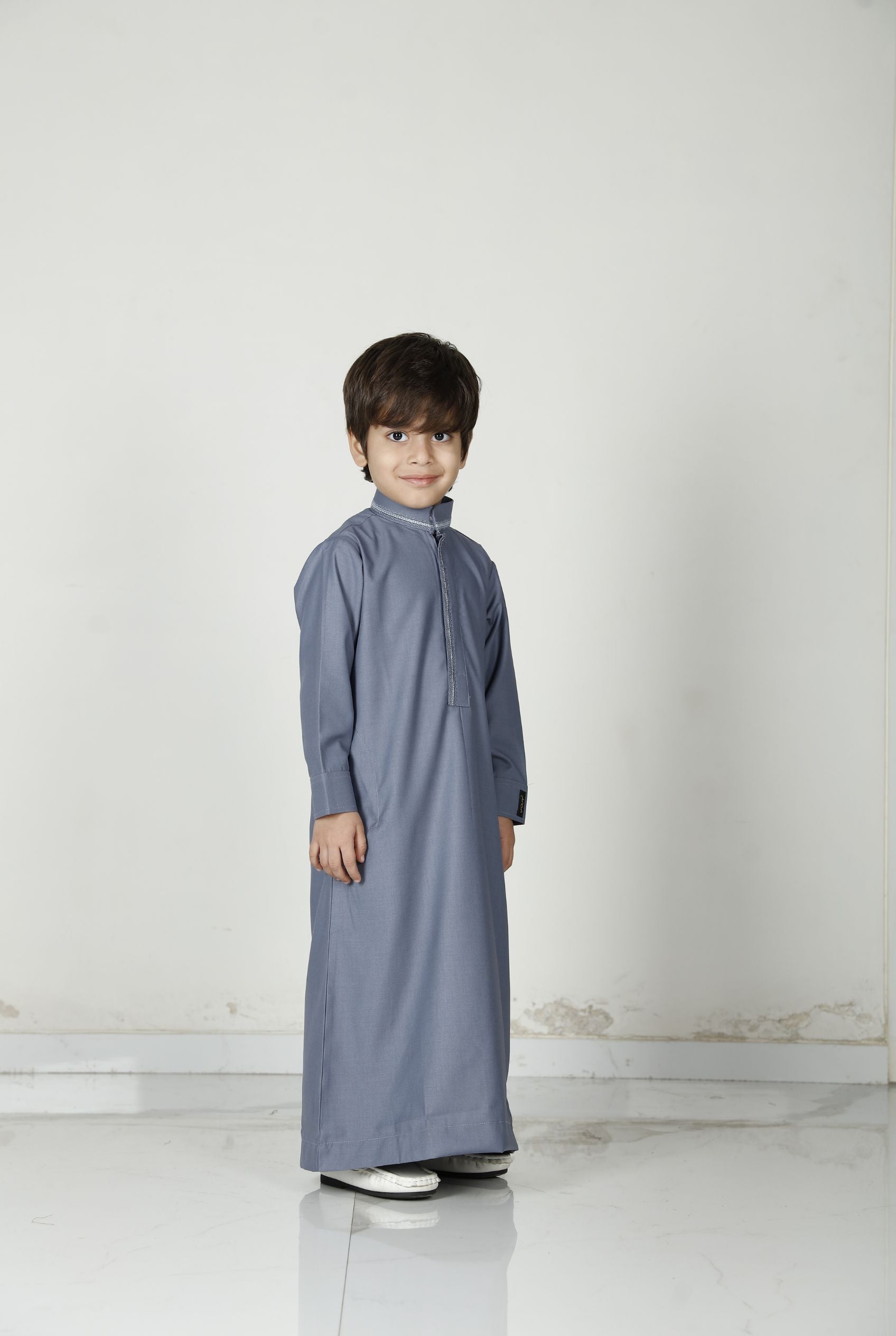 Boys Collared Thobe Lead 110 Col 6