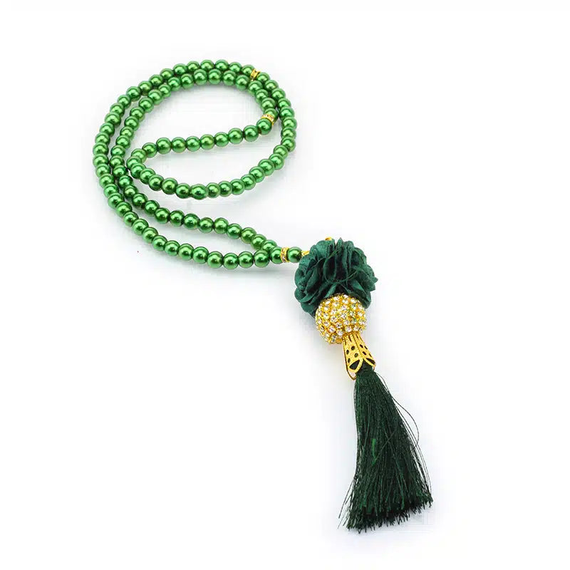 Dark Green Pearl Tasbih (203)
