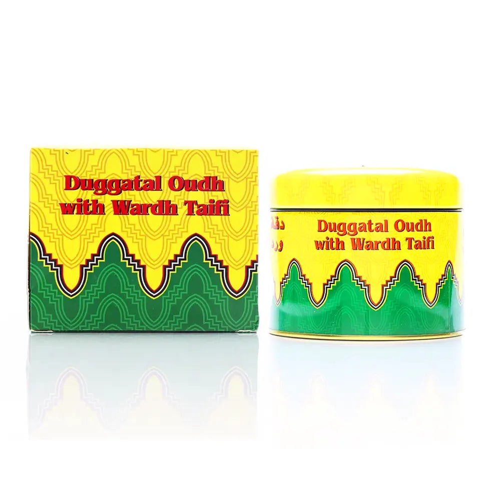 Duggat Al Oudh with Wardh Taifi Bakhoor Large