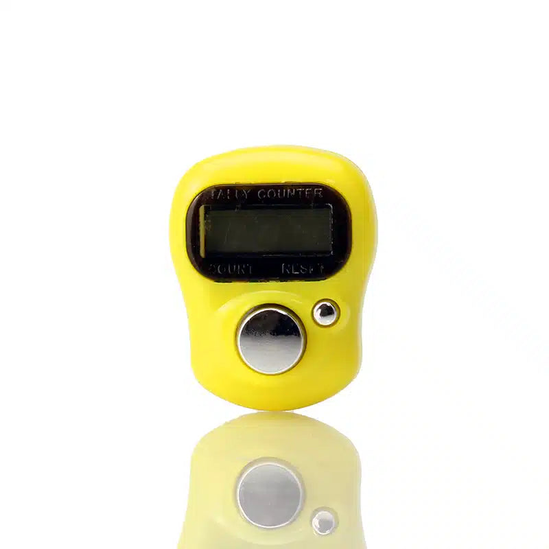 Small Finger Tasbih Yellow