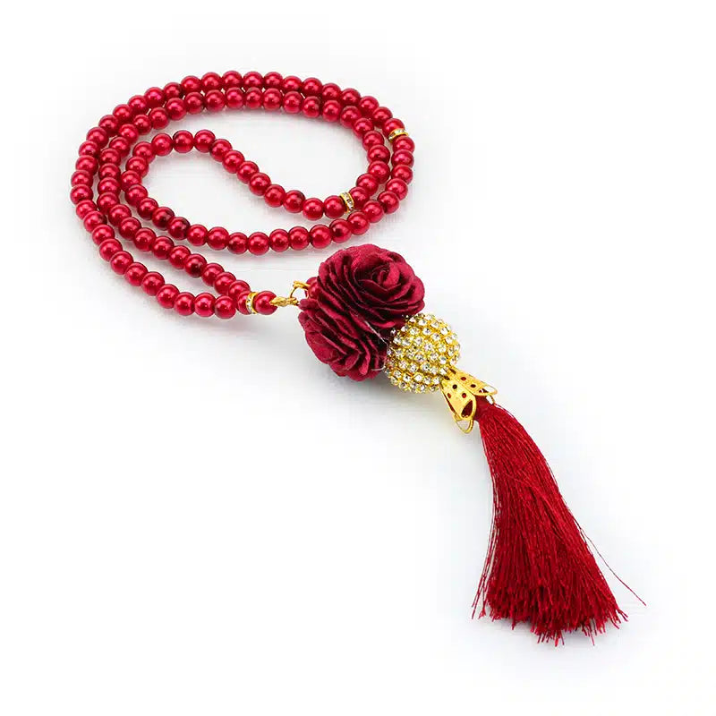 Red Pearl Tasbih (209)