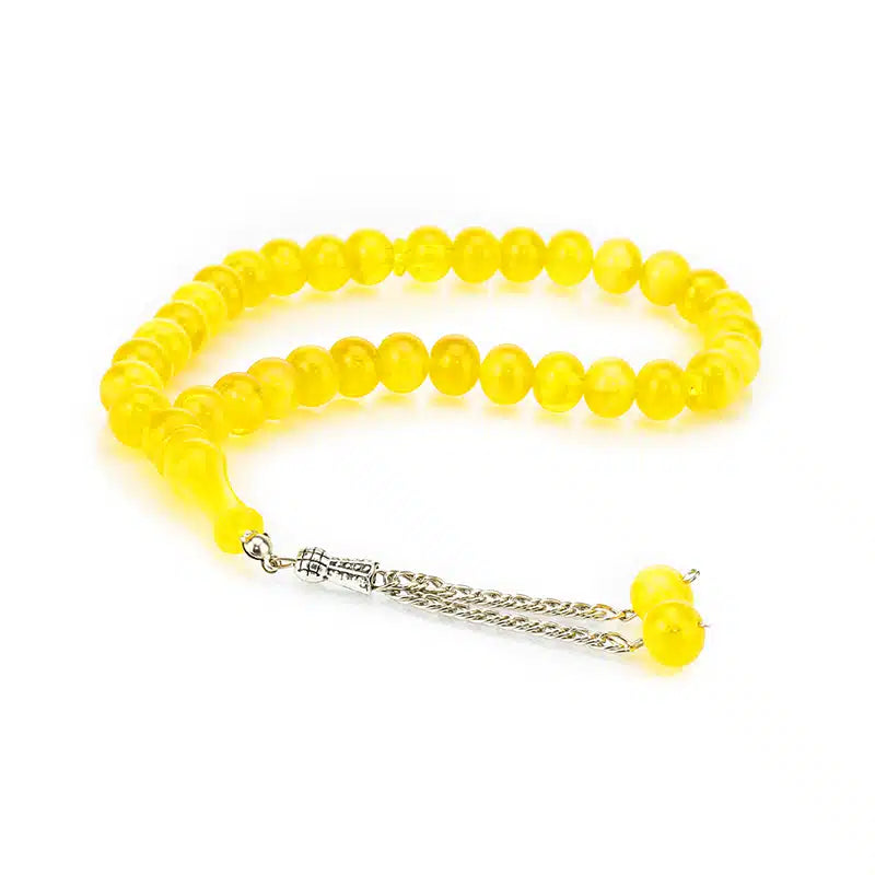 33 Bead Tasbih Yellow