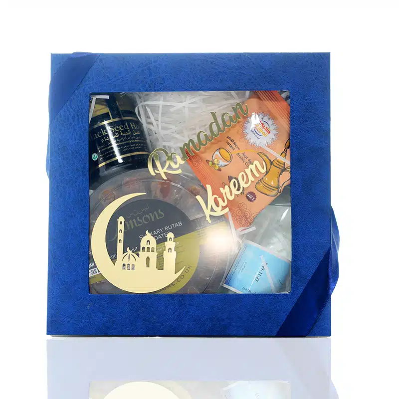 Blue Ramadan Mubarak Gift Set