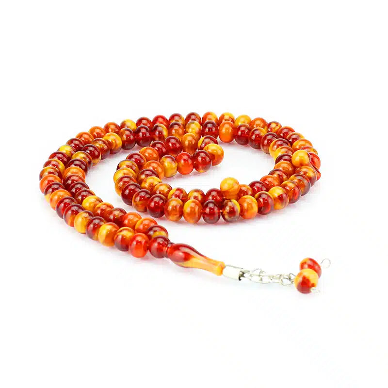 100 Bead Two Tone Brown Tasbih