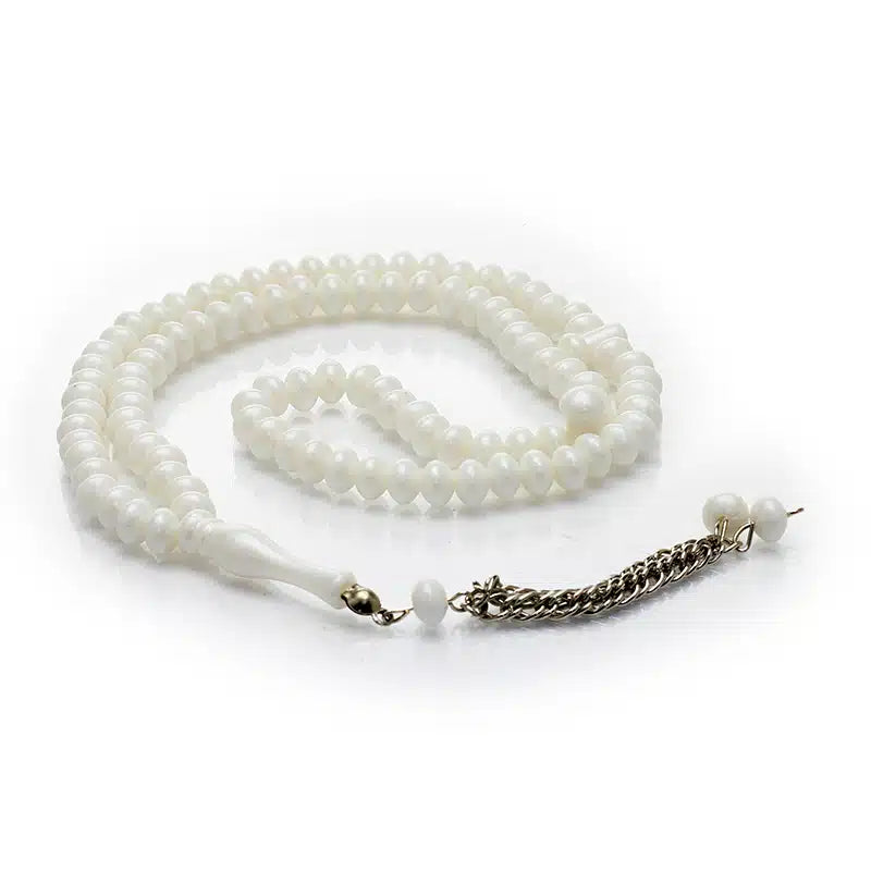100 Bead White Tasbih