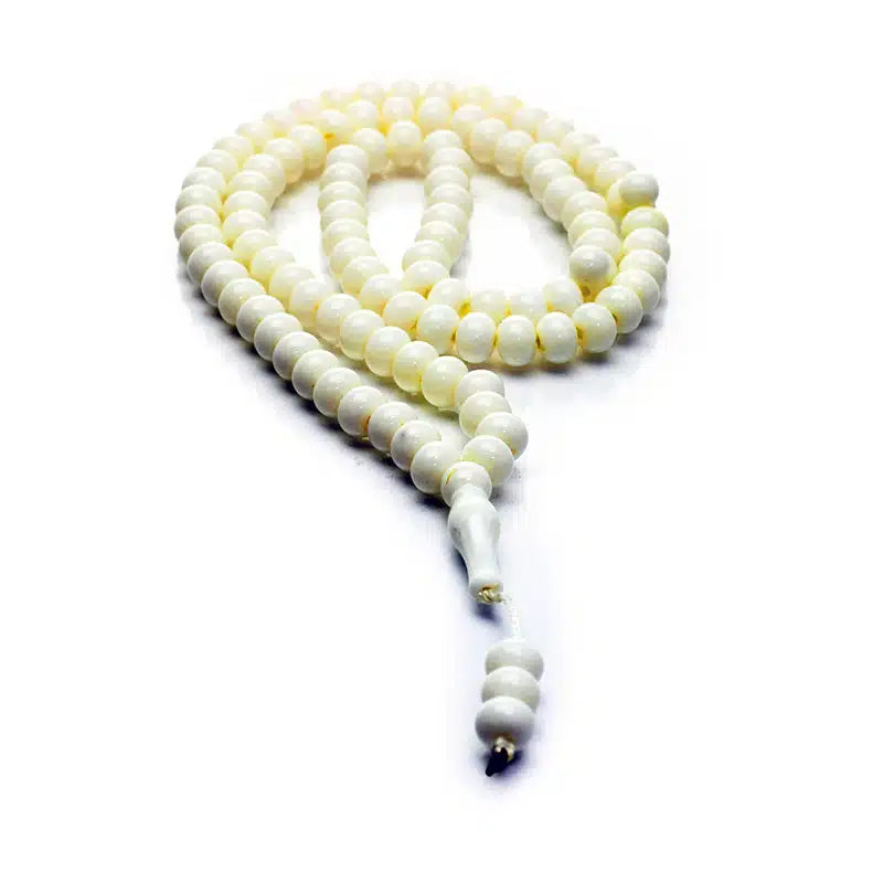 100 Bead Matte Cream Tasbih