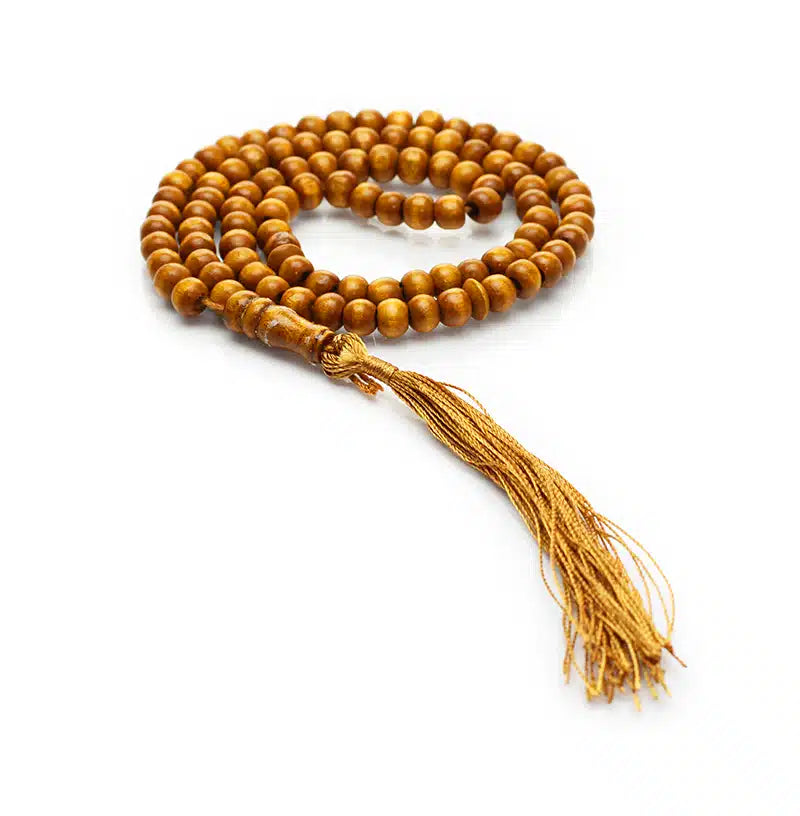 100 Bead Brown Wood Tasbih