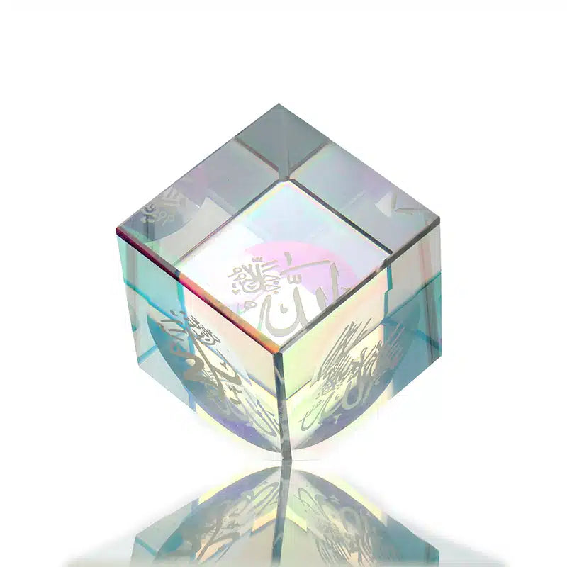 Medium Allah & Muhammad Cube 814