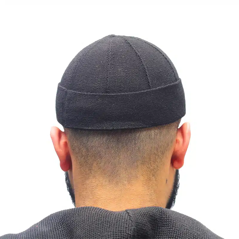 Men's Dark Brown Two Layer Kufi