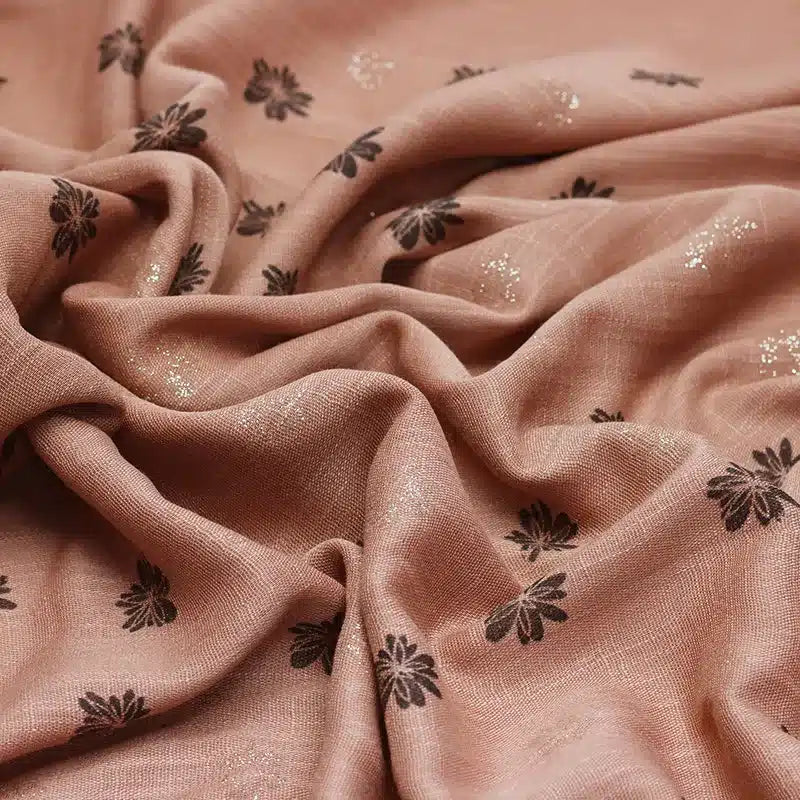 Elaan Print Sienna Brown Hijab