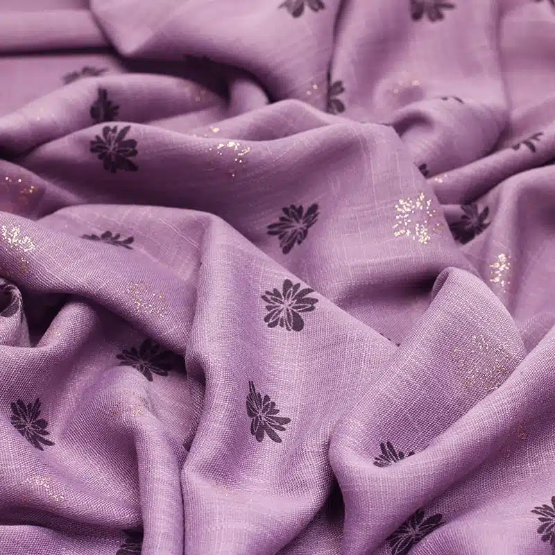 Elaan Print Lilac Hijab