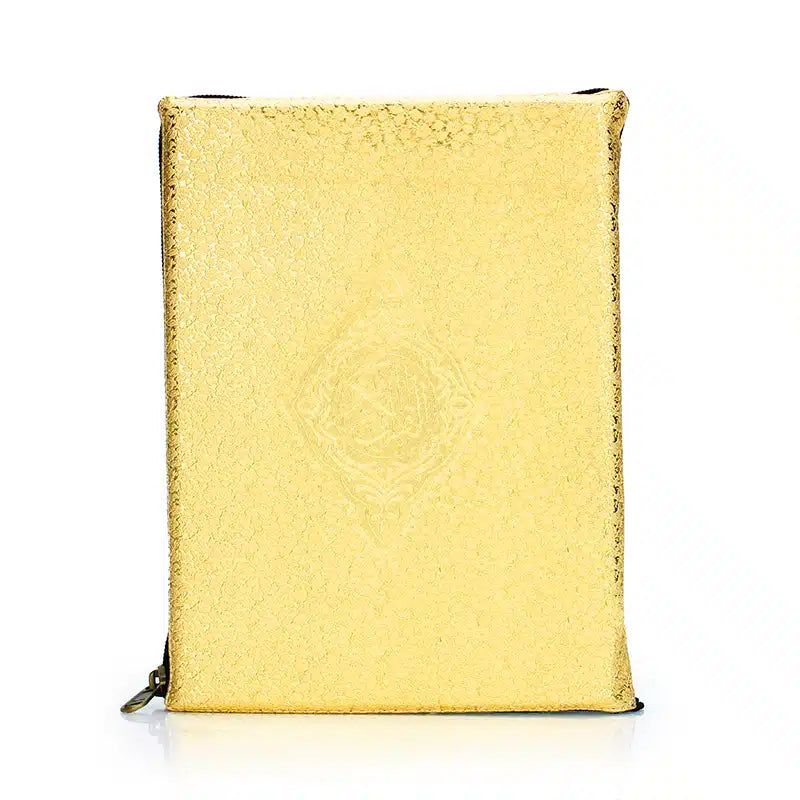 Gold Indo Pak Zipped Holy Quran (1)