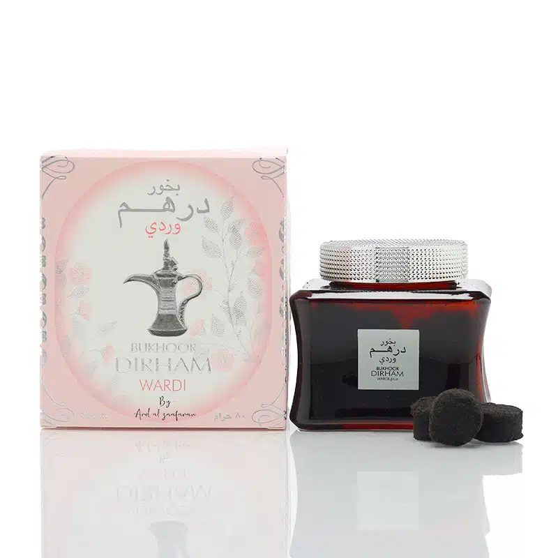 Bukhoor DIRHAM Wardi by Ard al zaafaran home fragrance 80 gm