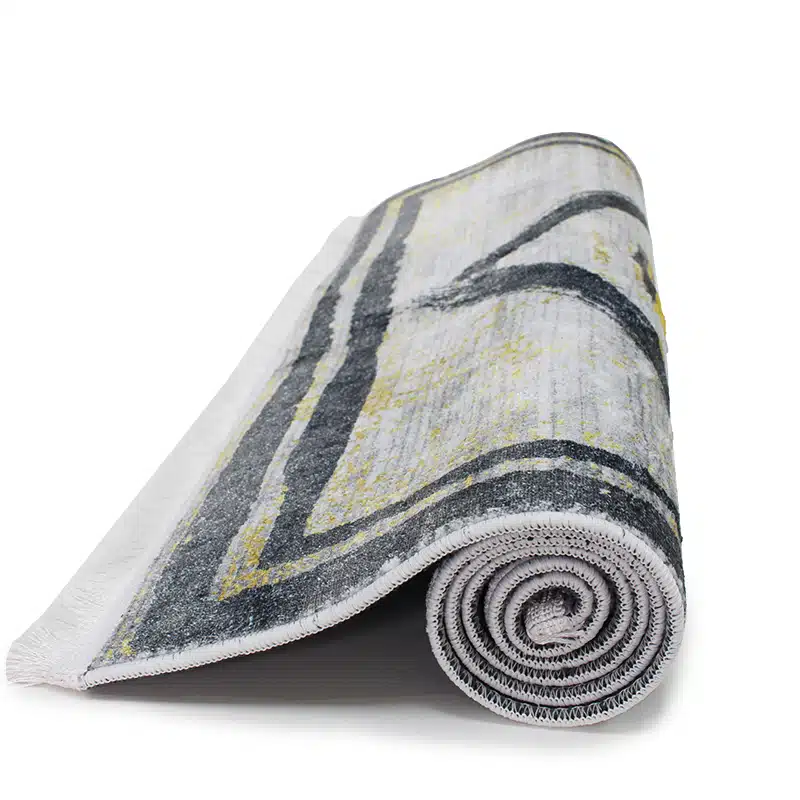 Thick Cotton Bordered Kaaba Prayer Mat HDJ4988-00