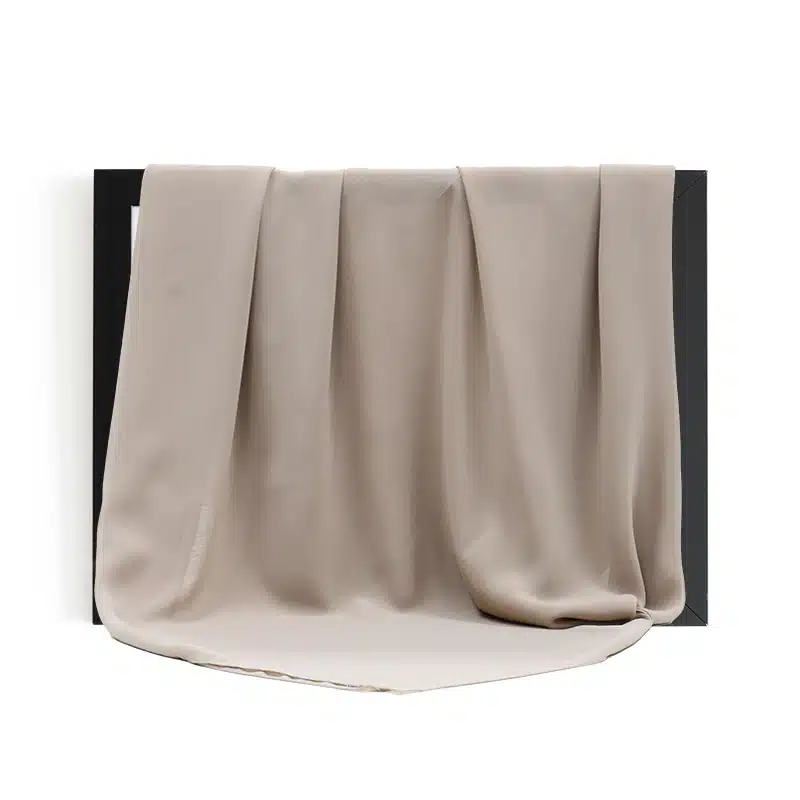 Crepe Ivory Cream Hijab