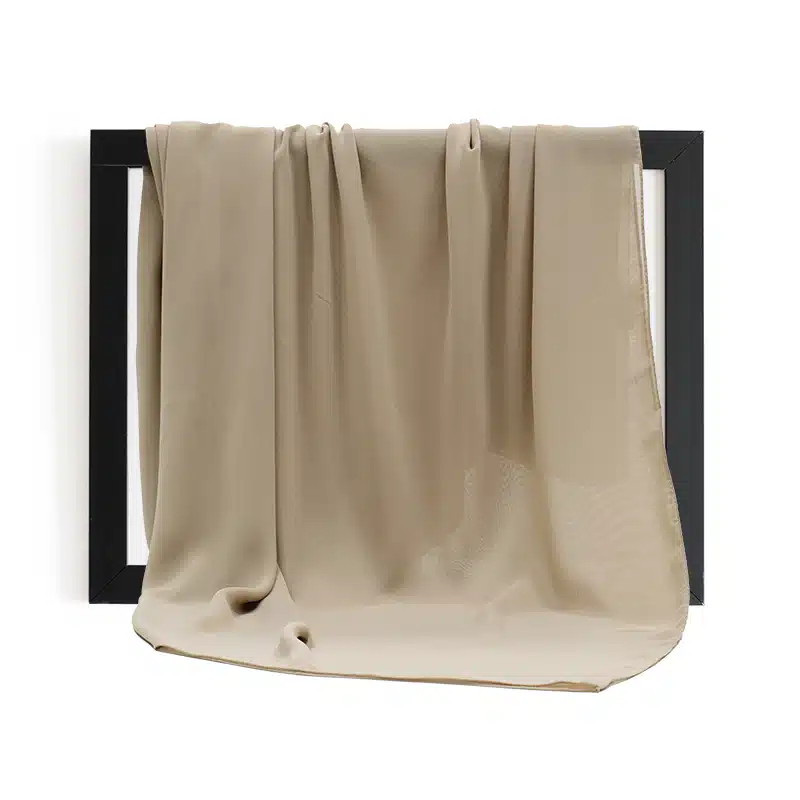 Crepe Cream Beige Hijab