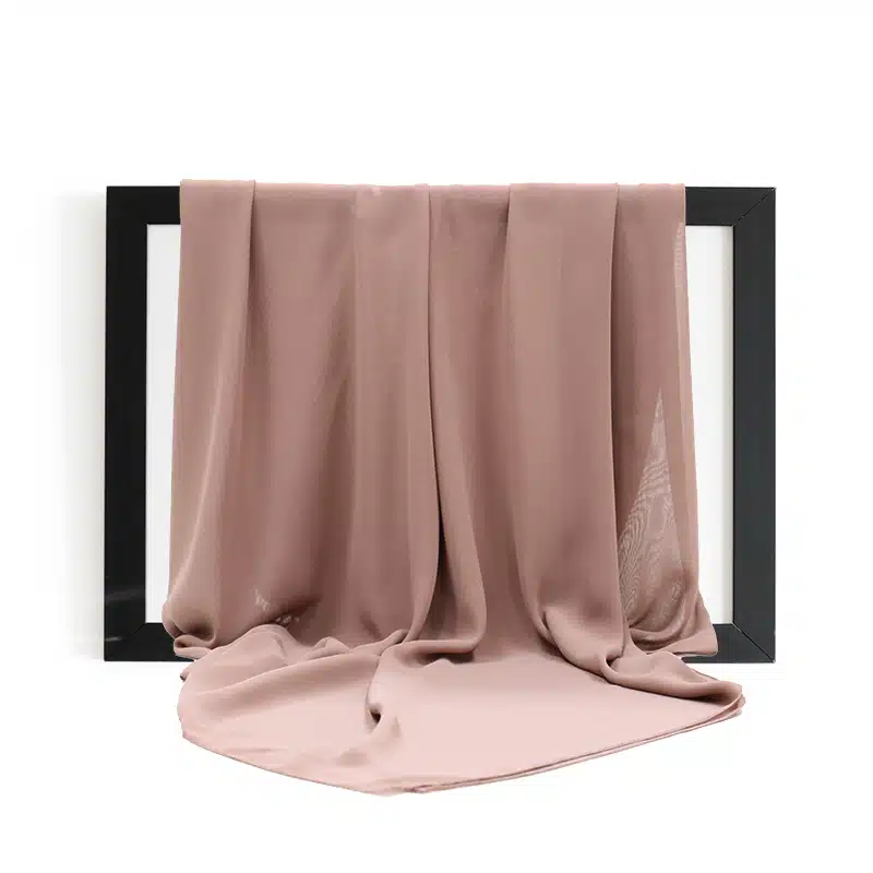 Crepe Salmon Hijab