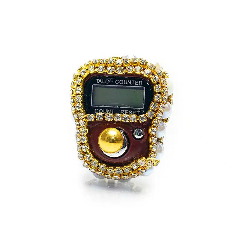 Crusted Finger Tasbih Brown