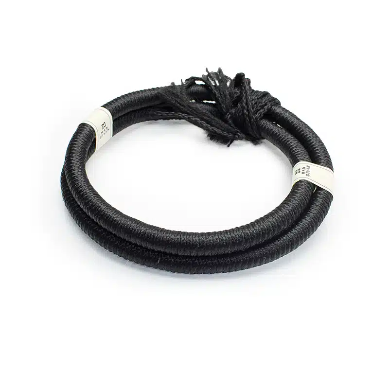 Mens Black Shemagh Ring AM50068