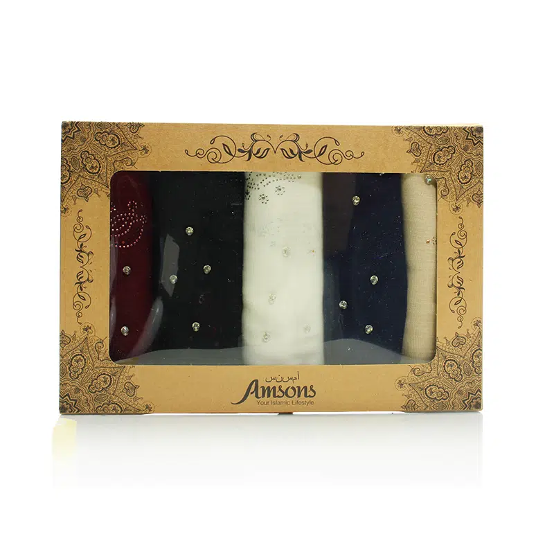 Designer Jersey Hijab Giftset