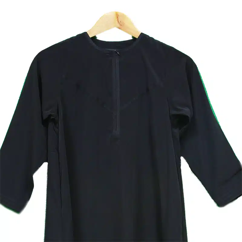516 Omani Boys Black Thobe