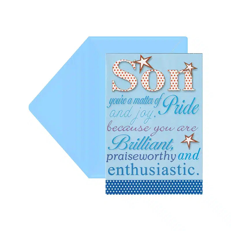 Son Appreciation Card