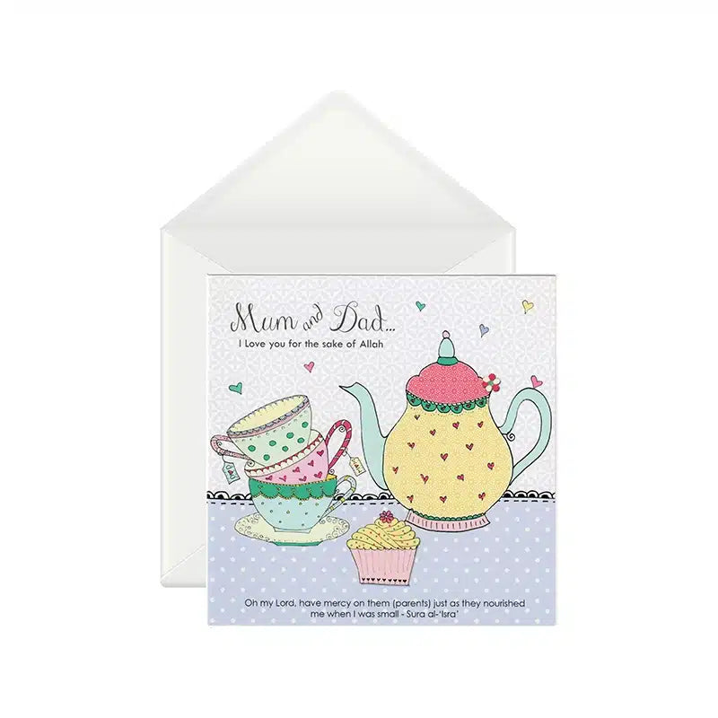 I Love You Mum & Dad Card