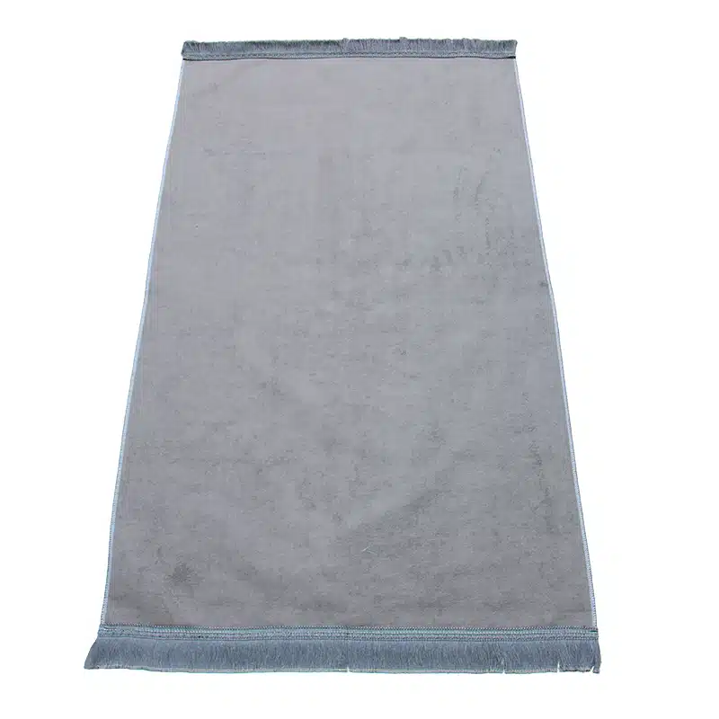 Plain Grey Prayer Mat SEC 240 GR