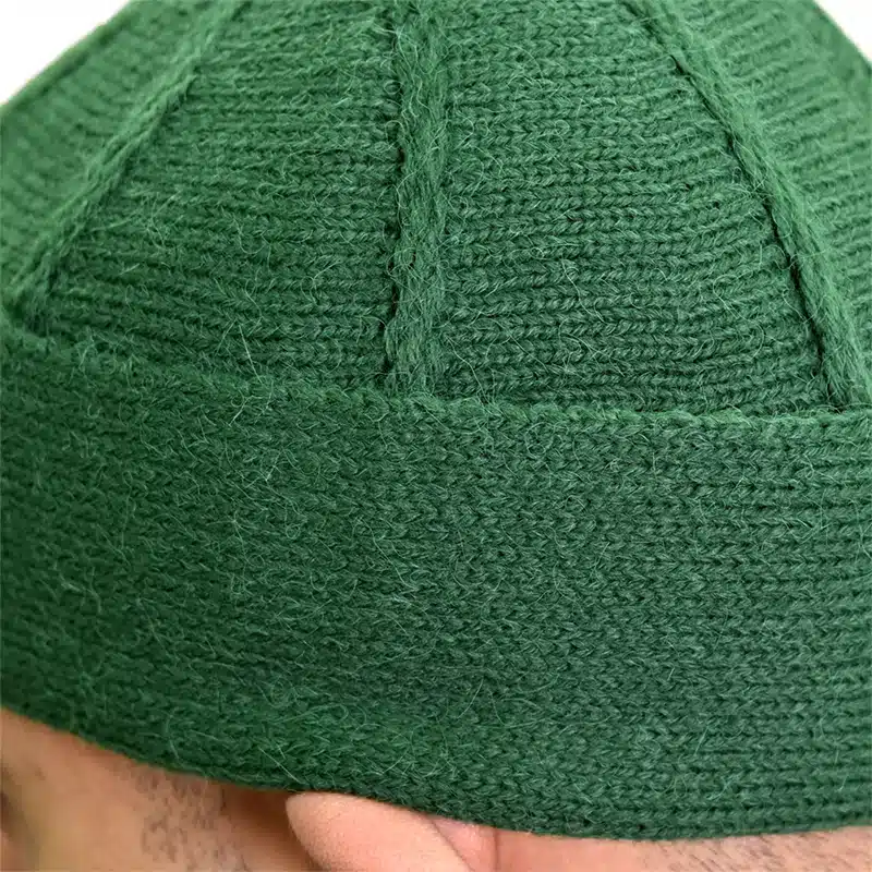 Men's Winter Emerald Wool Hat