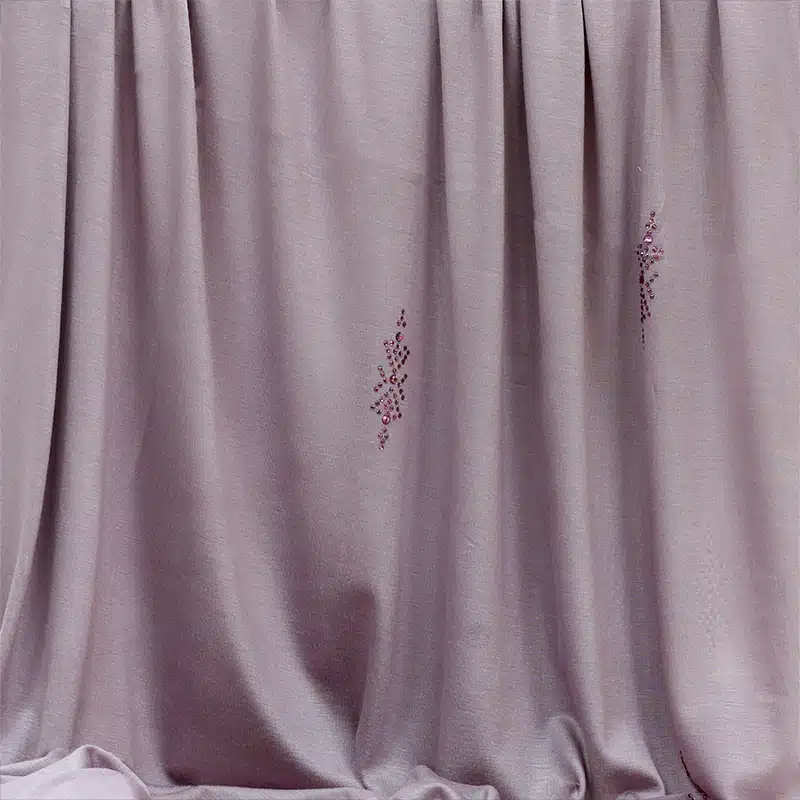 Elegant Jersey Embellishment Lilac Hijab