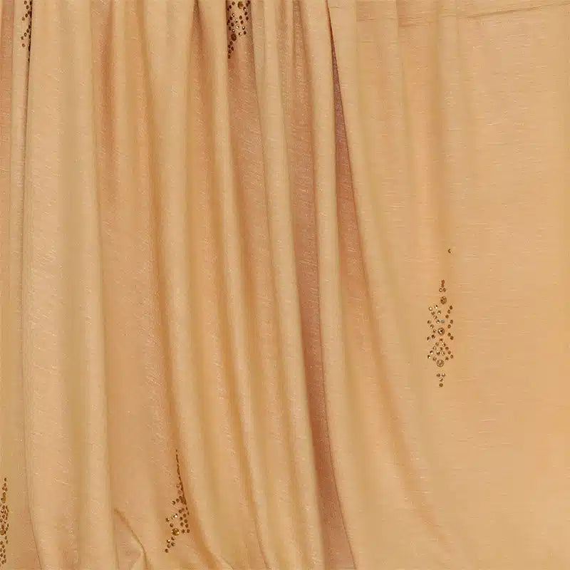 Elegant Jersey Embellishment Sand Hijab