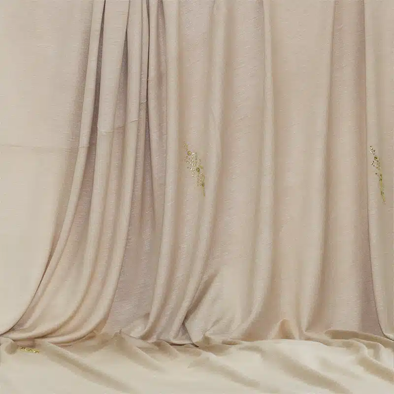 Elegant Jersey Embellishment Cream Hijab