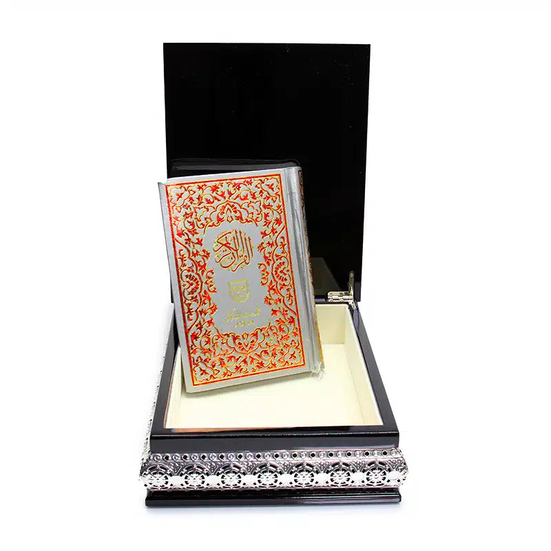 Black & Silver Quran Box AM10043