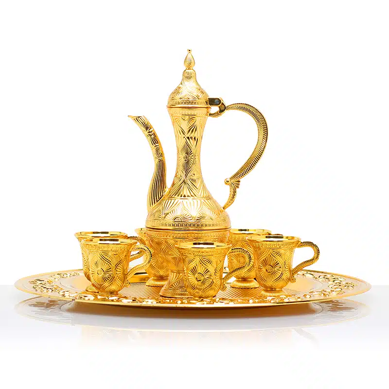 Gold Six Piece Zam Zam Set BSM-00650