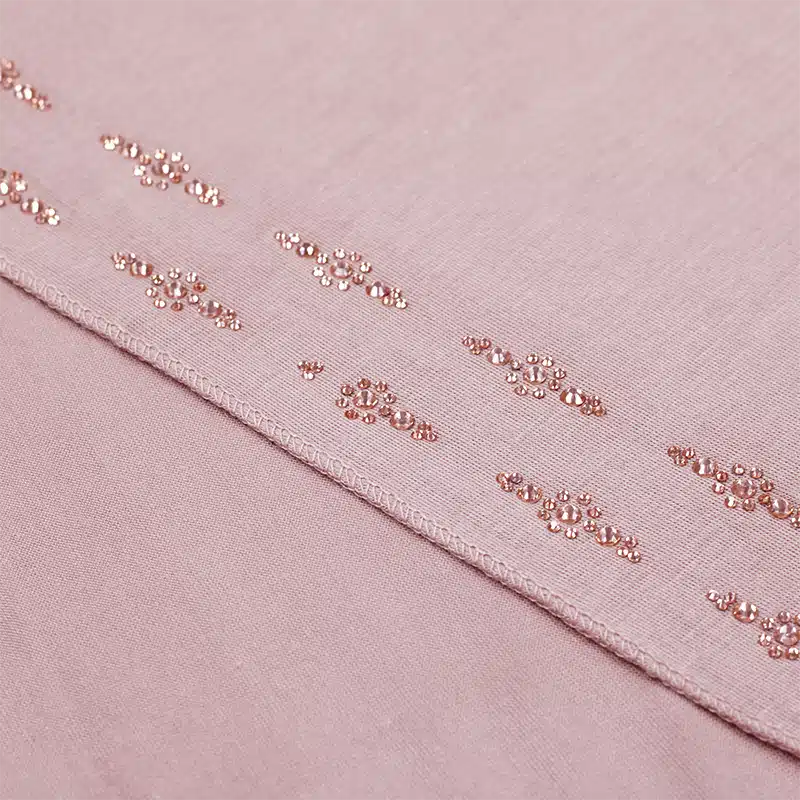 Premium Detailed Jersey Rose Pink Hijab