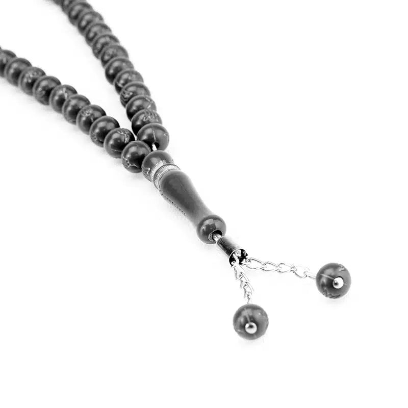 33 Bead Tasbih Gloss Black