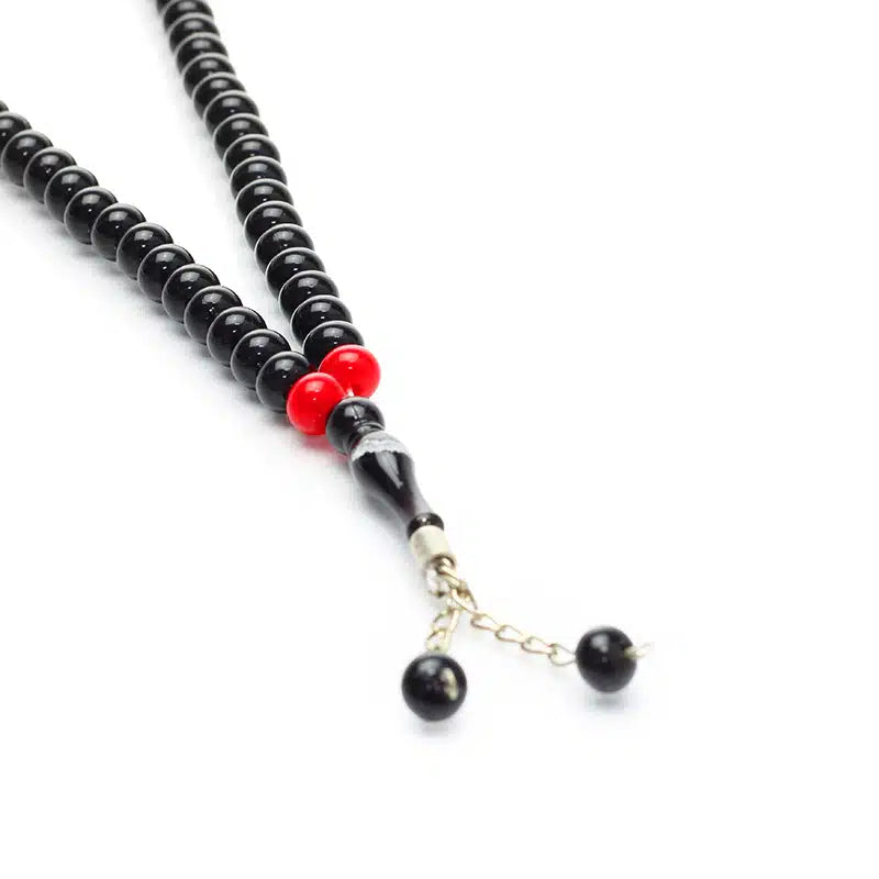 100 Bead Black & Red Tasbih