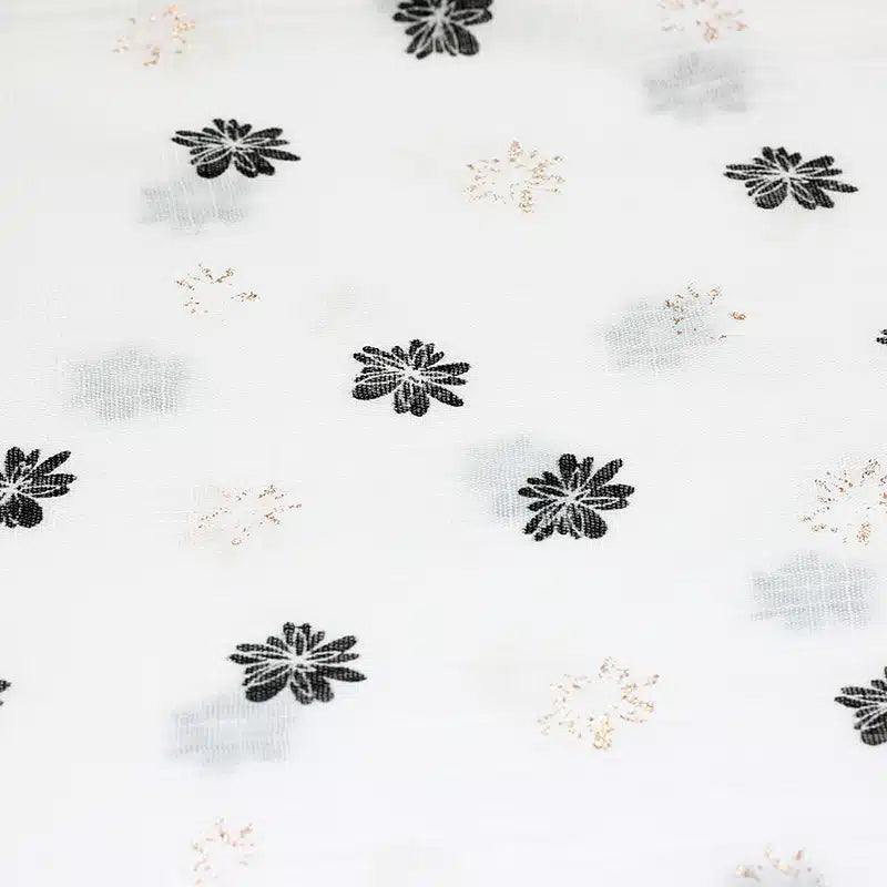 Elaan Print White Hijab