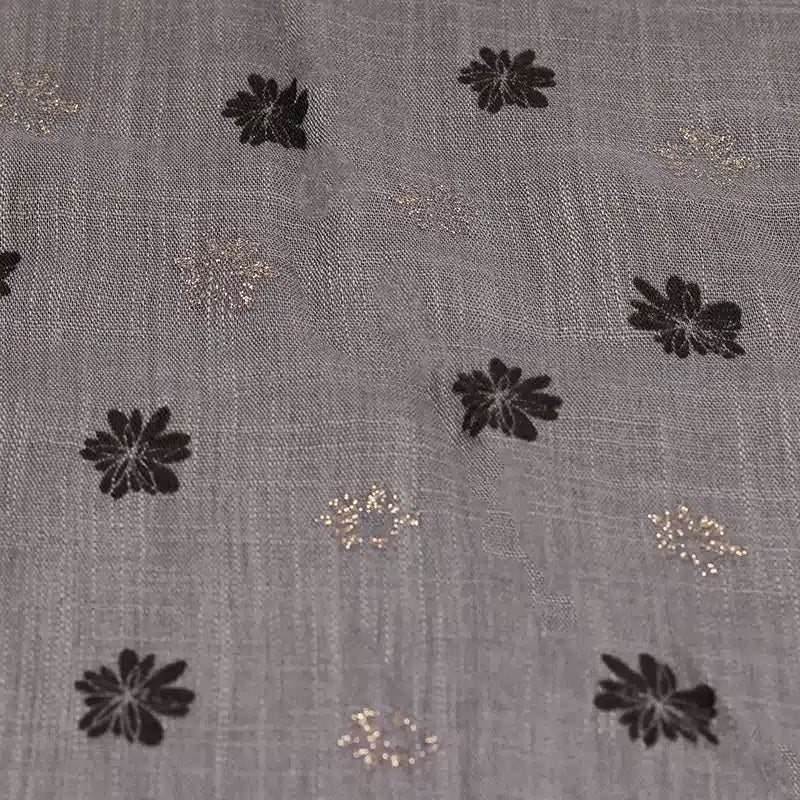 Elaan Print Grey Hijab