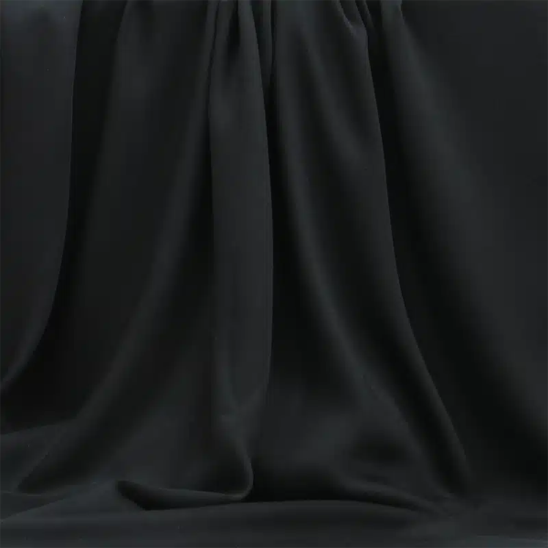 Premium Black Satin Hijab