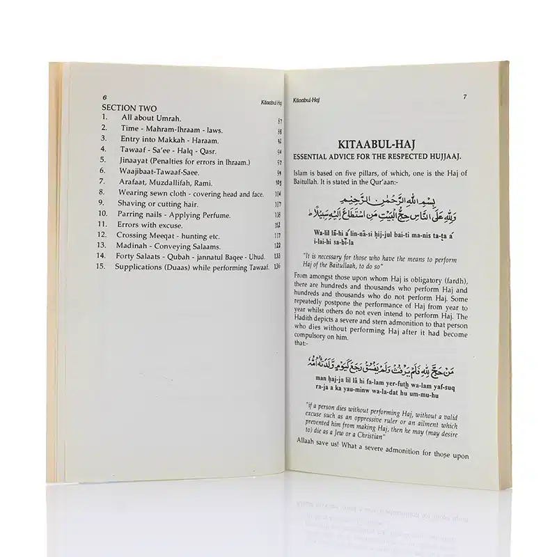 Kitabul Hajj Book by Mufti Muhammad Aashiq Elahi