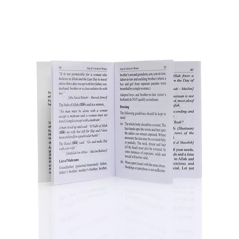 Hajj & Umrah For Women Book