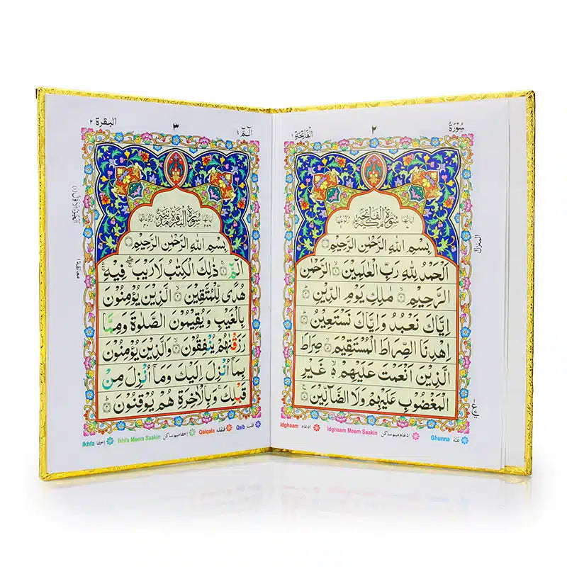 Hardback Gold Single Juzz Tajweed Quran 246S